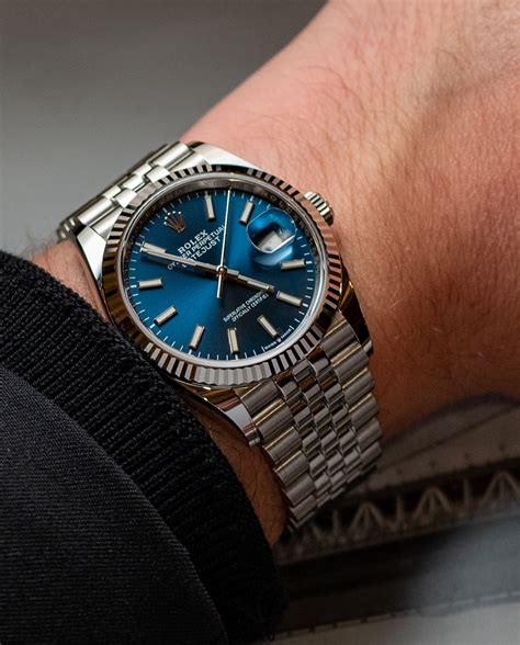 mens rolex on wrist|rolex datejust 36 or 41.